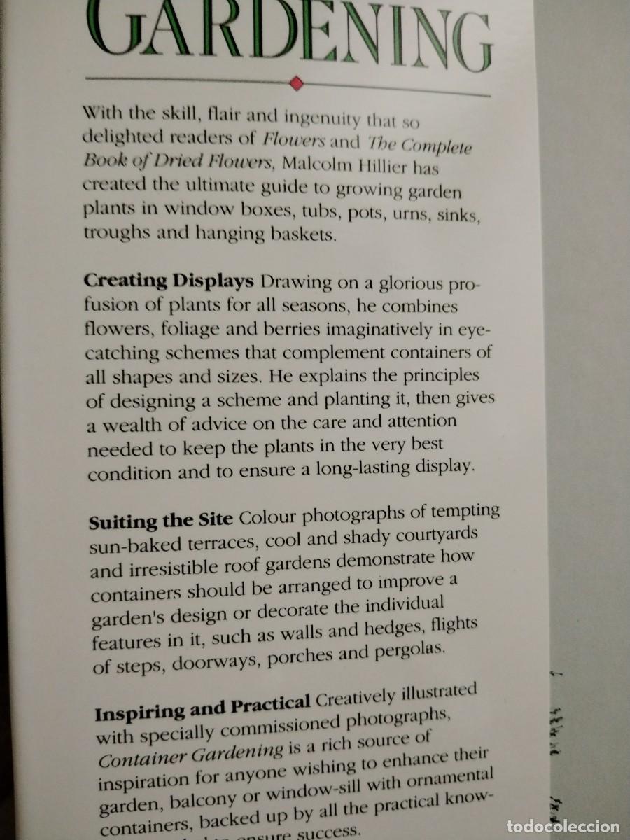 Libros de segunda mano: CONTAINER GARDENING - Foto 7