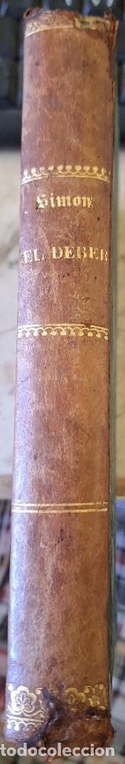 Libros de segunda mano de ciencias: EL DEBER. - SIMON, Julio. - Foto 3