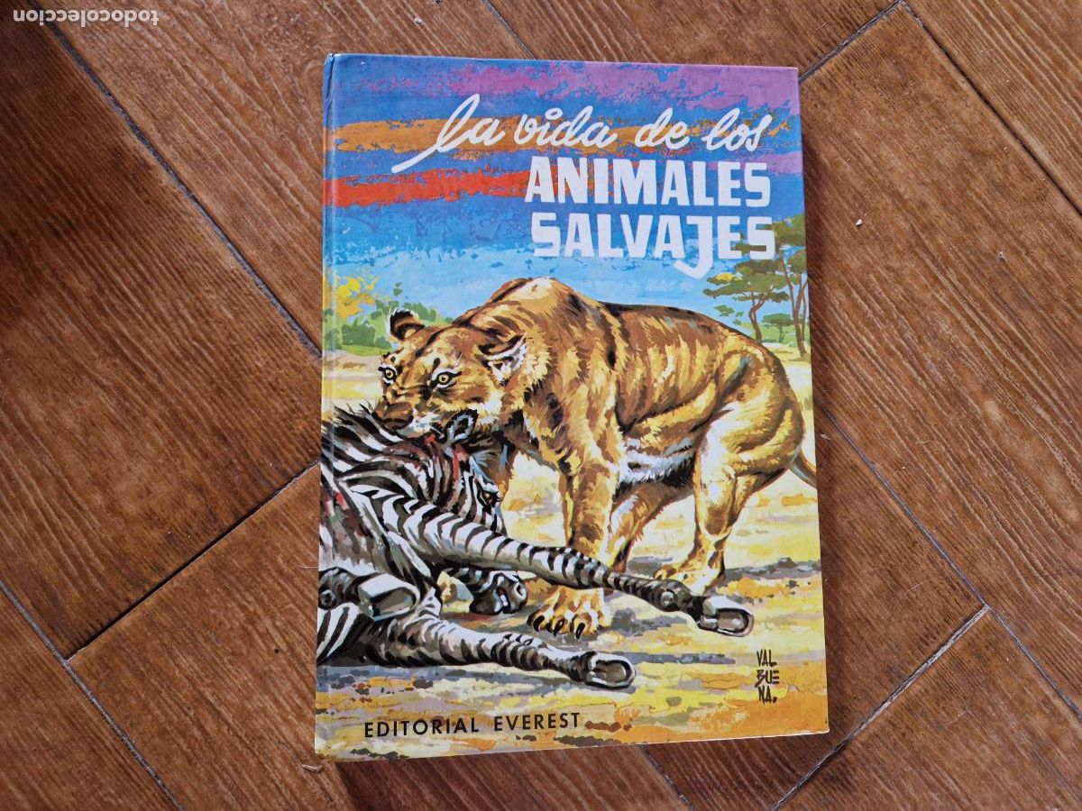 Libros de segunda mano: LA VIDA DE LOS ANIMALES SALVAJES EDICIONES EVEREST - Foto 1