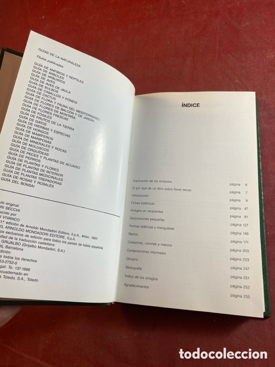 Libros de segunda mano: GU&Iacute;A DE FLORES SECAS - Foto 2