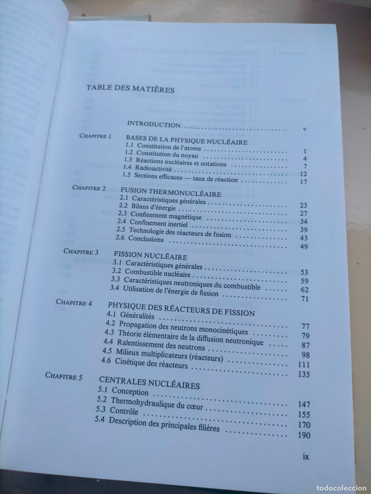 Libros de segunda mano de ciencias: Installations nucl&eacute;aires Jacques Ligou Lausanne - Foto 4