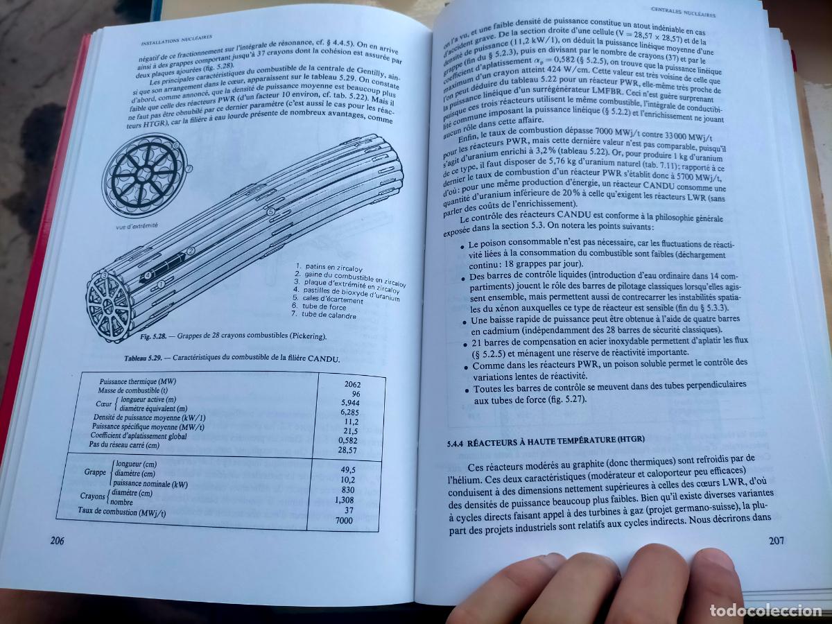 Libros de segunda mano de ciencias: Installations nucl&eacute;aires Jacques Ligou Lausanne - Foto 5