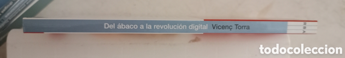 Libros de segunda mano de ciencias: DEL ABACO A LA REVOLUCI&Oacute;N INDUSTRIAL Vicenc Torra - Foto 3