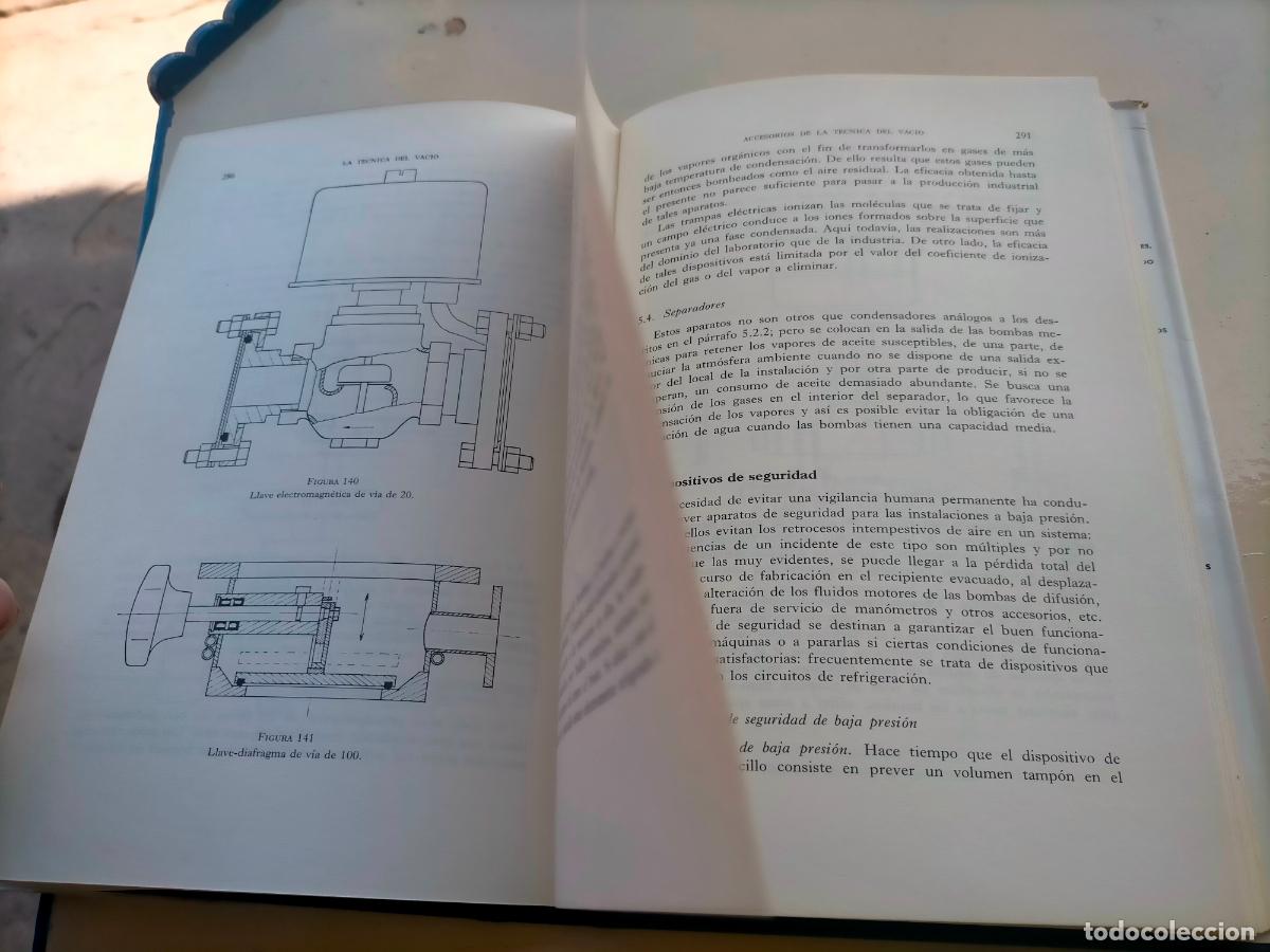 Libros de segunda mano de ciencias: Tratado pr&aacute;ctico de la t&eacute;cnica del vac&iacute;o Ediciones URMO - Foto 7
