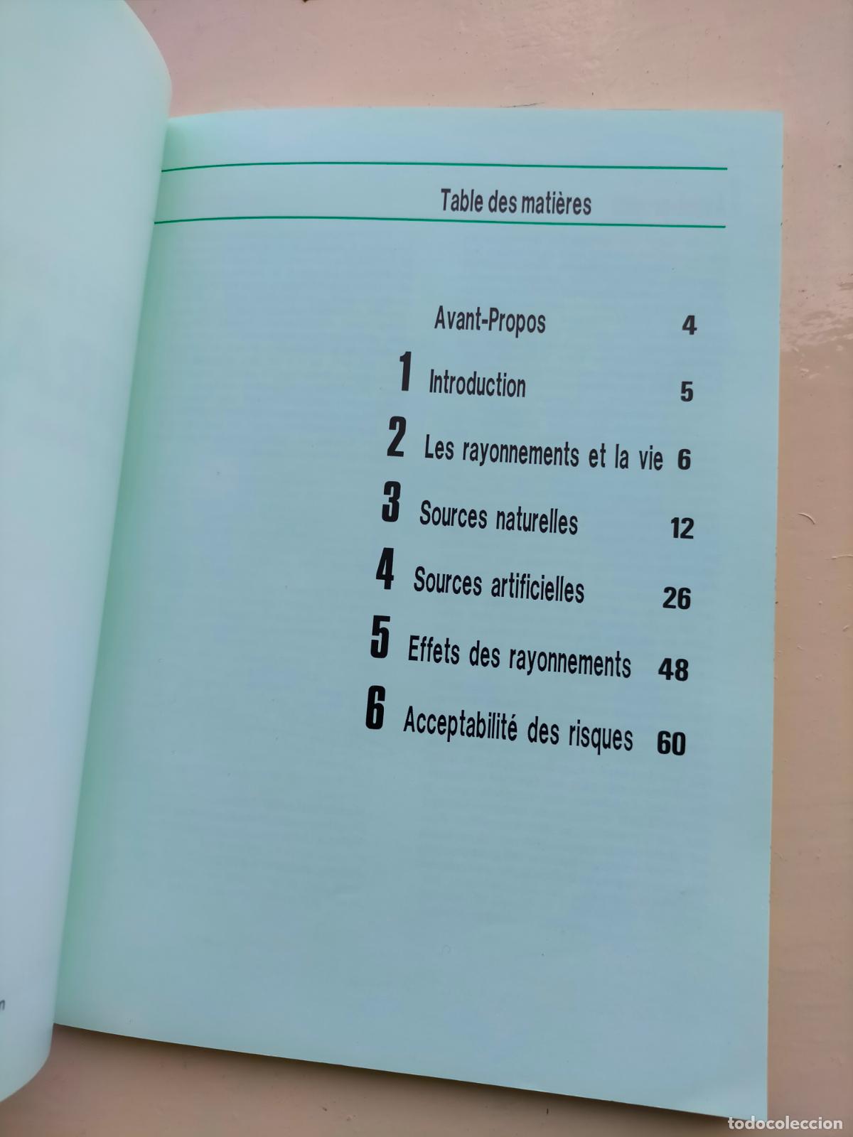 Libros de segunda mano de ciencias: Radiation Rayonnement irradiation les doses les effets les risques ADECO ONU - Foto 4