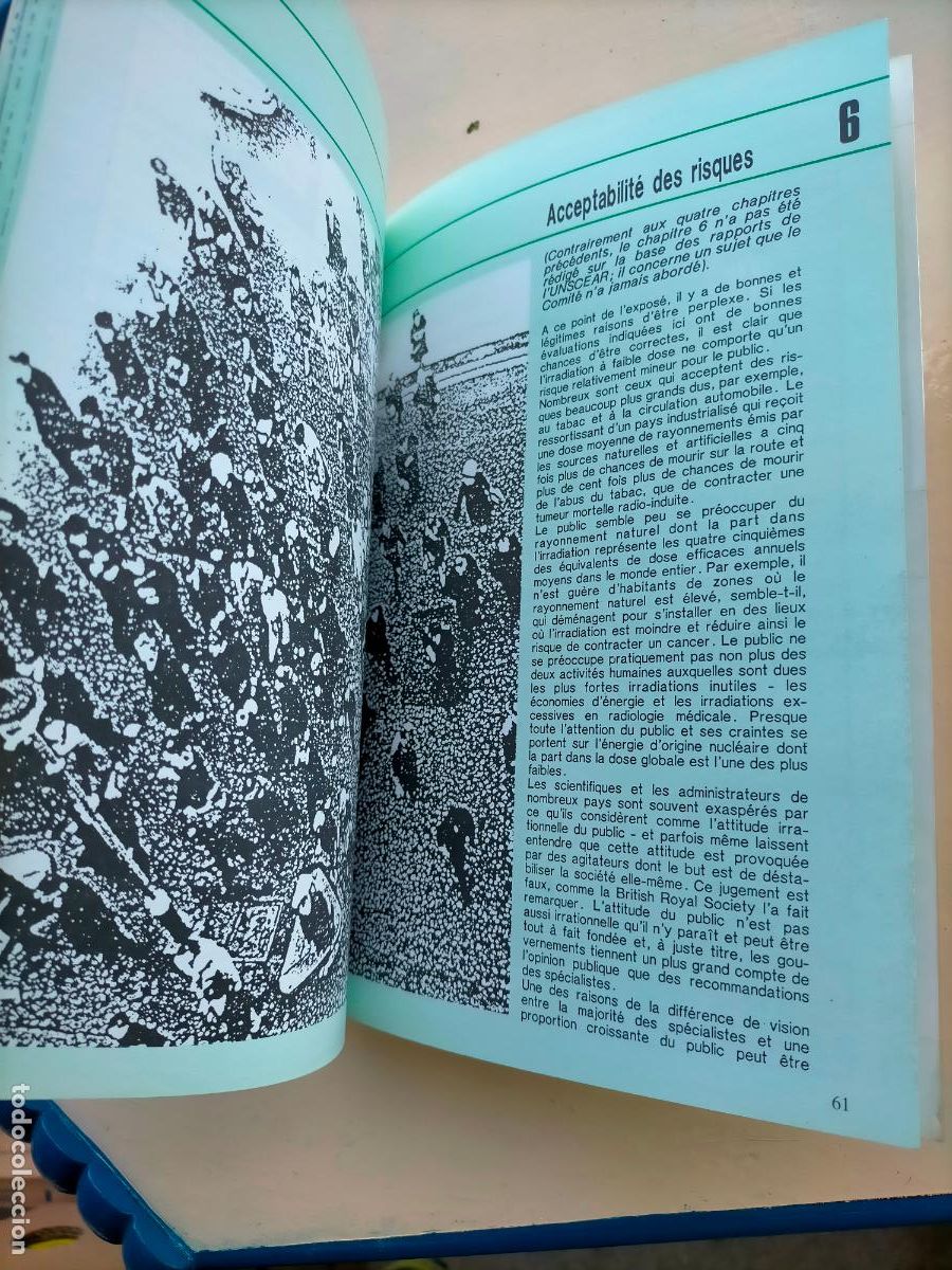 Libros de segunda mano de ciencias: Radiation Rayonnement irradiation les doses les effets les risques ADECO ONU - Foto 6
