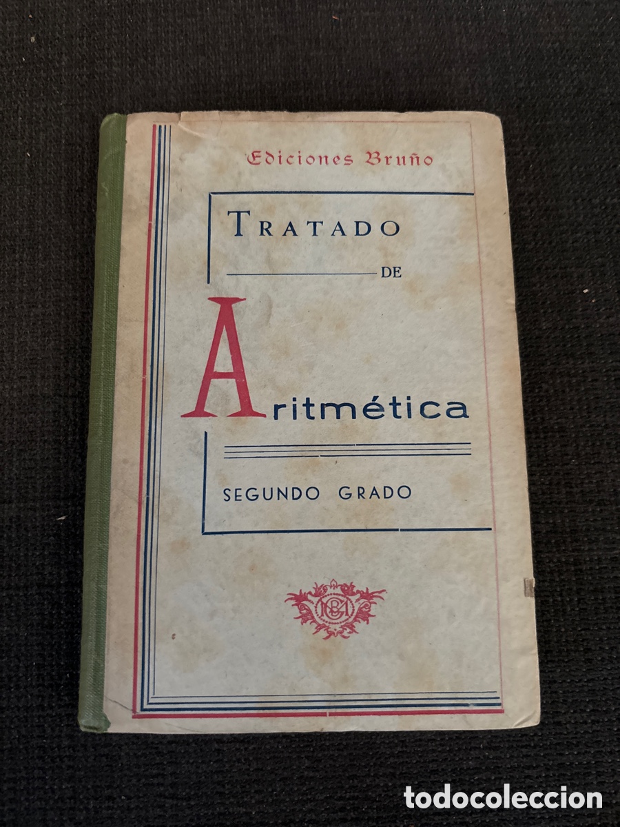 Libros de segunda mano de ciencias: Libro, tratado de aritm&eacute;tica. - Foto 1