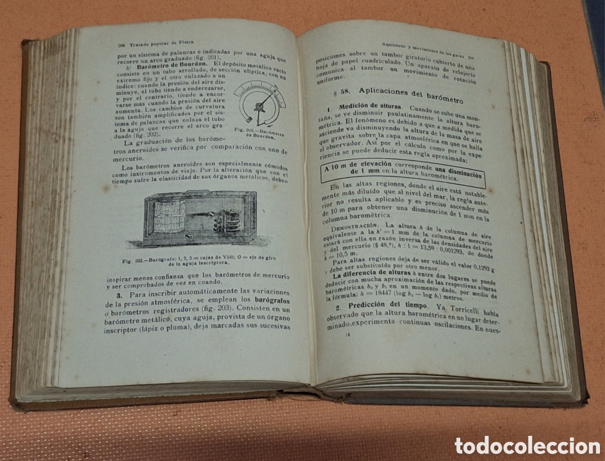 Libros de segunda mano de ciencias: Libro antiguo F&iacute;sica - Foto 2