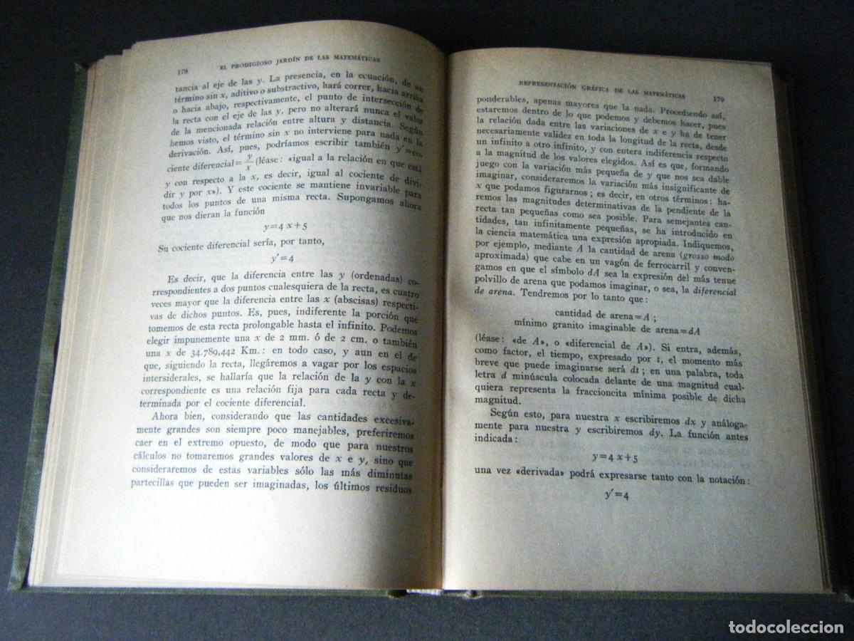 Libros de segunda mano de ciencias: El prodigioso jard&iacute;n de las matem&aacute;ticas - Foto 3