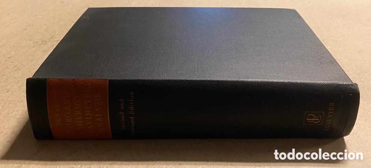 Libros de segunda mano de ciencias: INORGANIC THERMOGRAVIMETRIC ANALYSIS. CLEMENT DUVAL. ELSEVIER PUBLISHING 1963. - Foto 9