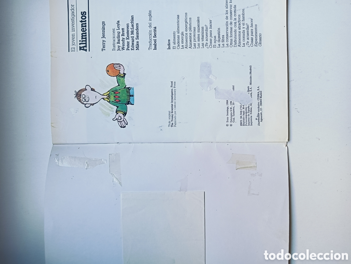 Libros de segunda mano: Alimentos. El joven investigador - Foto 3
