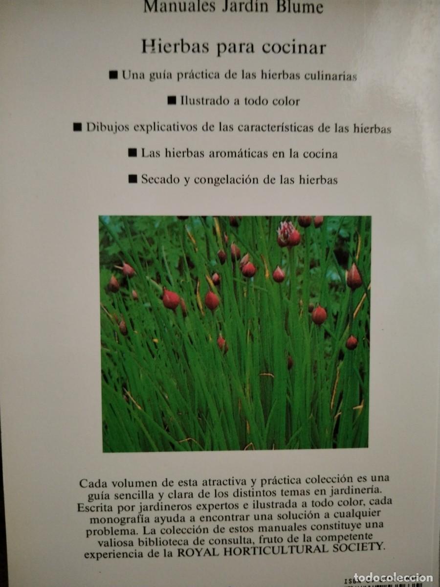 Libros de segunda mano: HIERBAS PARA COCINAR - Foto 4