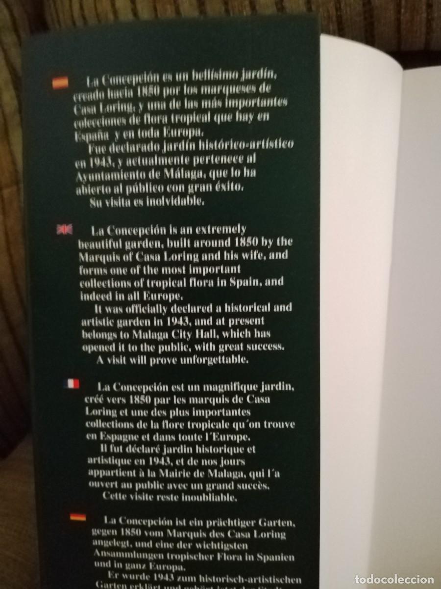 Libros de segunda mano: LA CONCEPCI&Oacute;N Jard&iacute;n Bot&aacute;nico Hist&oacute;rico - Foto 6
