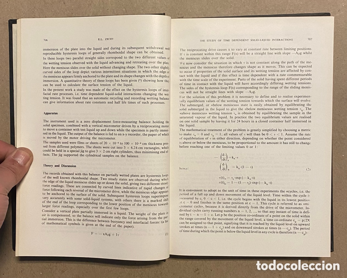 Libros de segunda mano de ciencias: CHIMIE, PHYSIQUE ET APPLICATIONS PRACTIQUES DES AGENTS DU SURFACE. CID. 4 TOMOS. EDICIONES UNIDAS - Foto 18