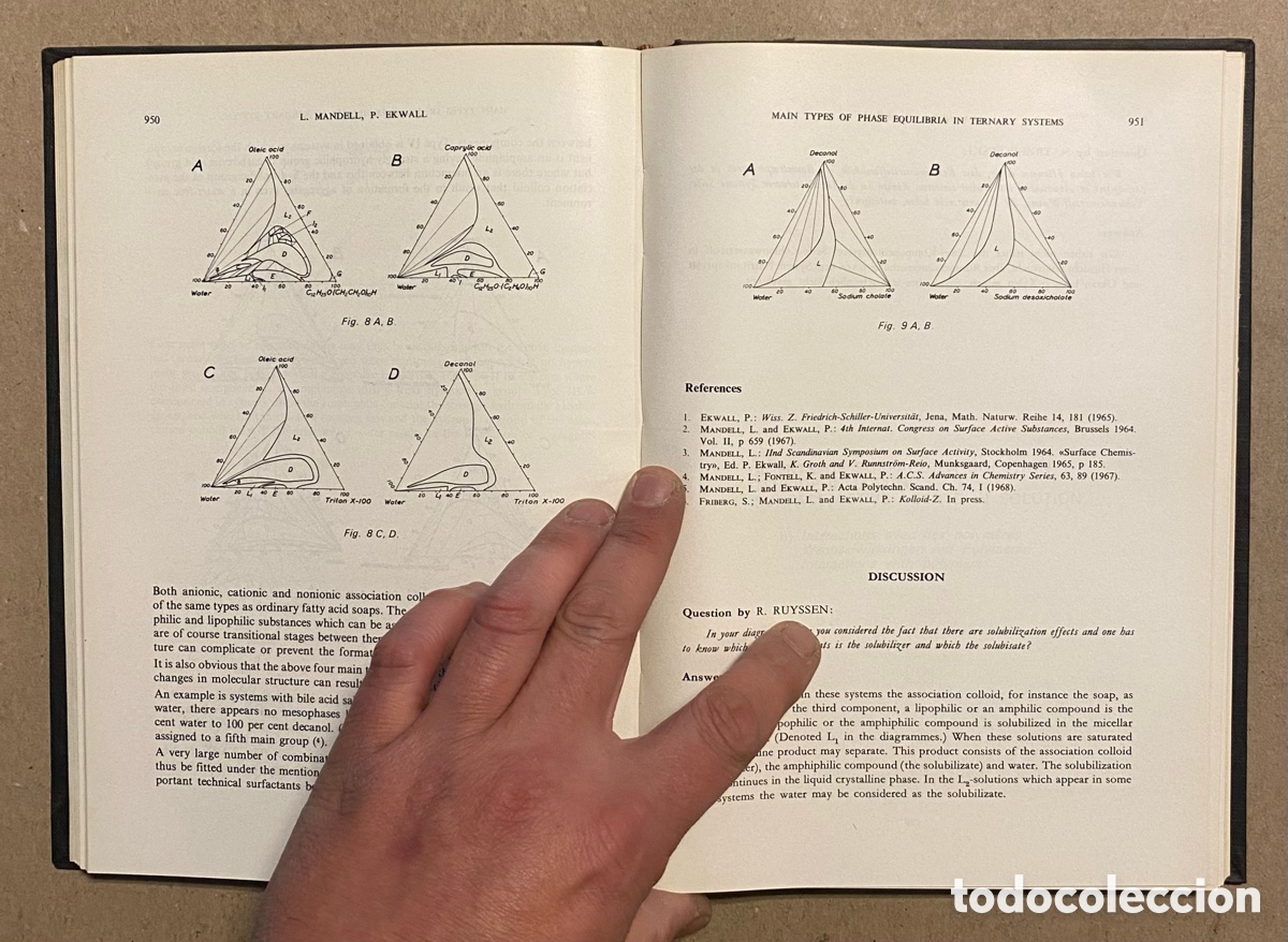 Libros de segunda mano de ciencias: CHIMIE, PHYSIQUE ET APPLICATIONS PRACTIQUES DES AGENTS DU SURFACE. CID. 4 TOMOS. EDICIONES UNIDAS - Foto 20