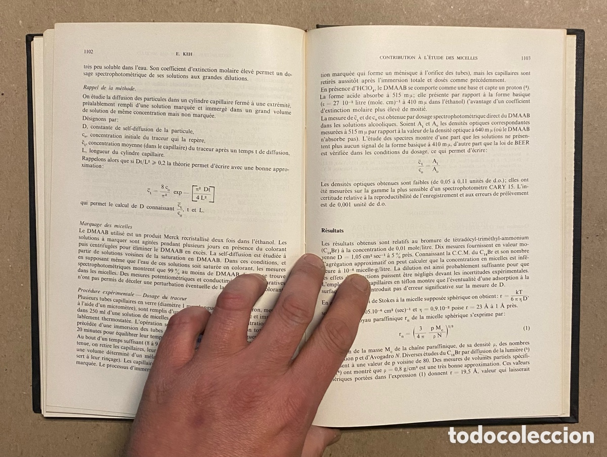 Libros de segunda mano de ciencias: CHIMIE, PHYSIQUE ET APPLICATIONS PRACTIQUES DES AGENTS DU SURFACE. CID. 4 TOMOS. EDICIONES UNIDAS - Foto 21