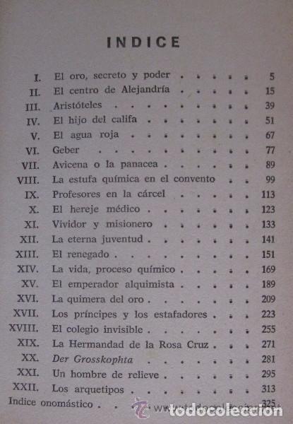 Libros de segunda mano de ciencias: LA ALQUIMIA - R. FEDERMANN - Foto 3