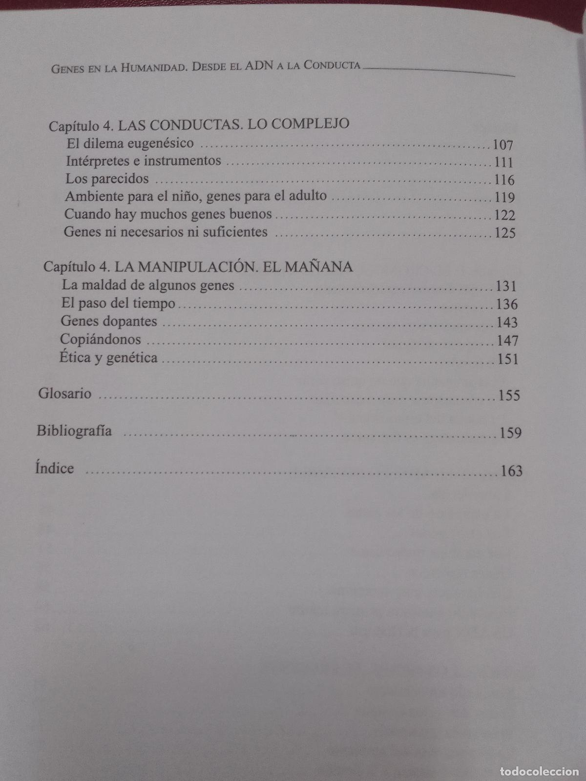 Libros de segunda mano: Francisco Teixido G&oacute;mez: Genes en la humanidad. Desde el ADN a la conducta - Foto 4