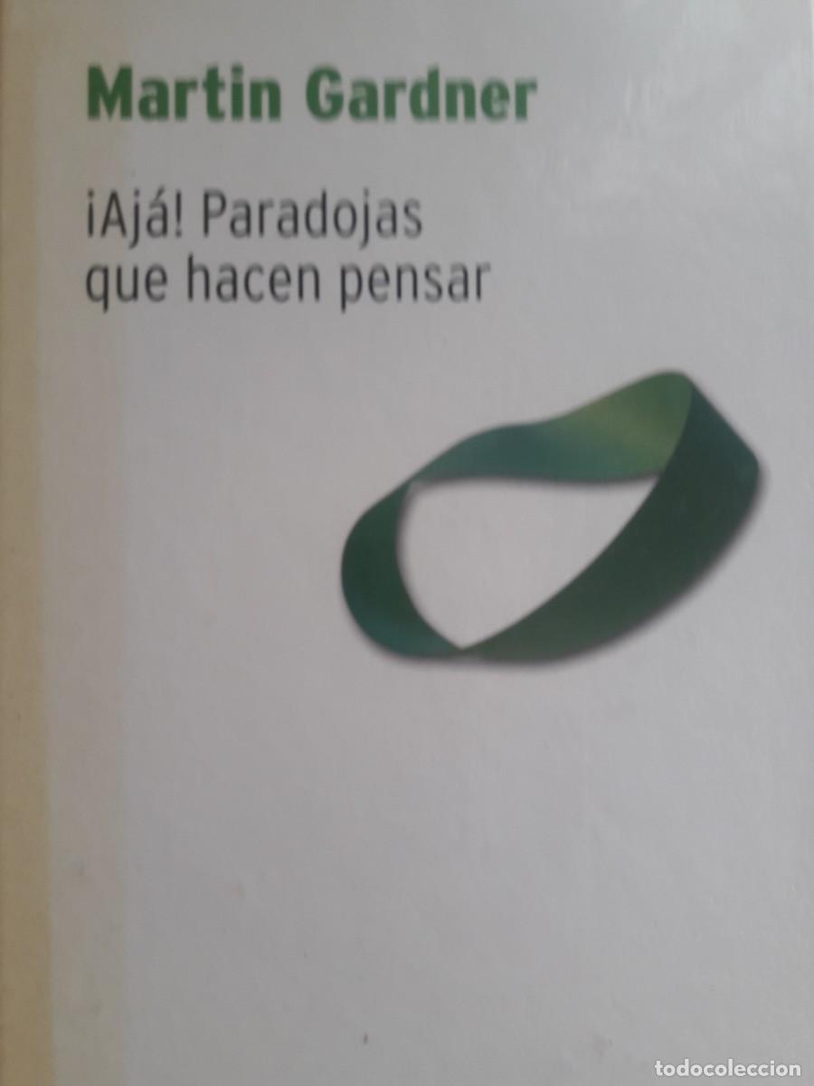 Libros de segunda mano de ciencias: aj&aacute; paradojas que hacen pensar Martin Gardner - Foto 1