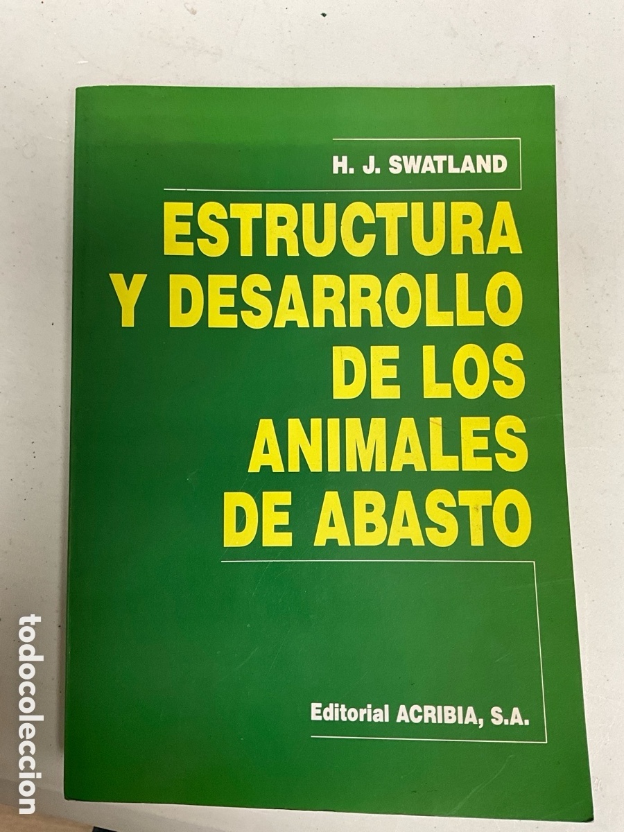 Libros de segunda mano: Estructura y desarrollo de los animales de abasto, Swatland - Foto 1