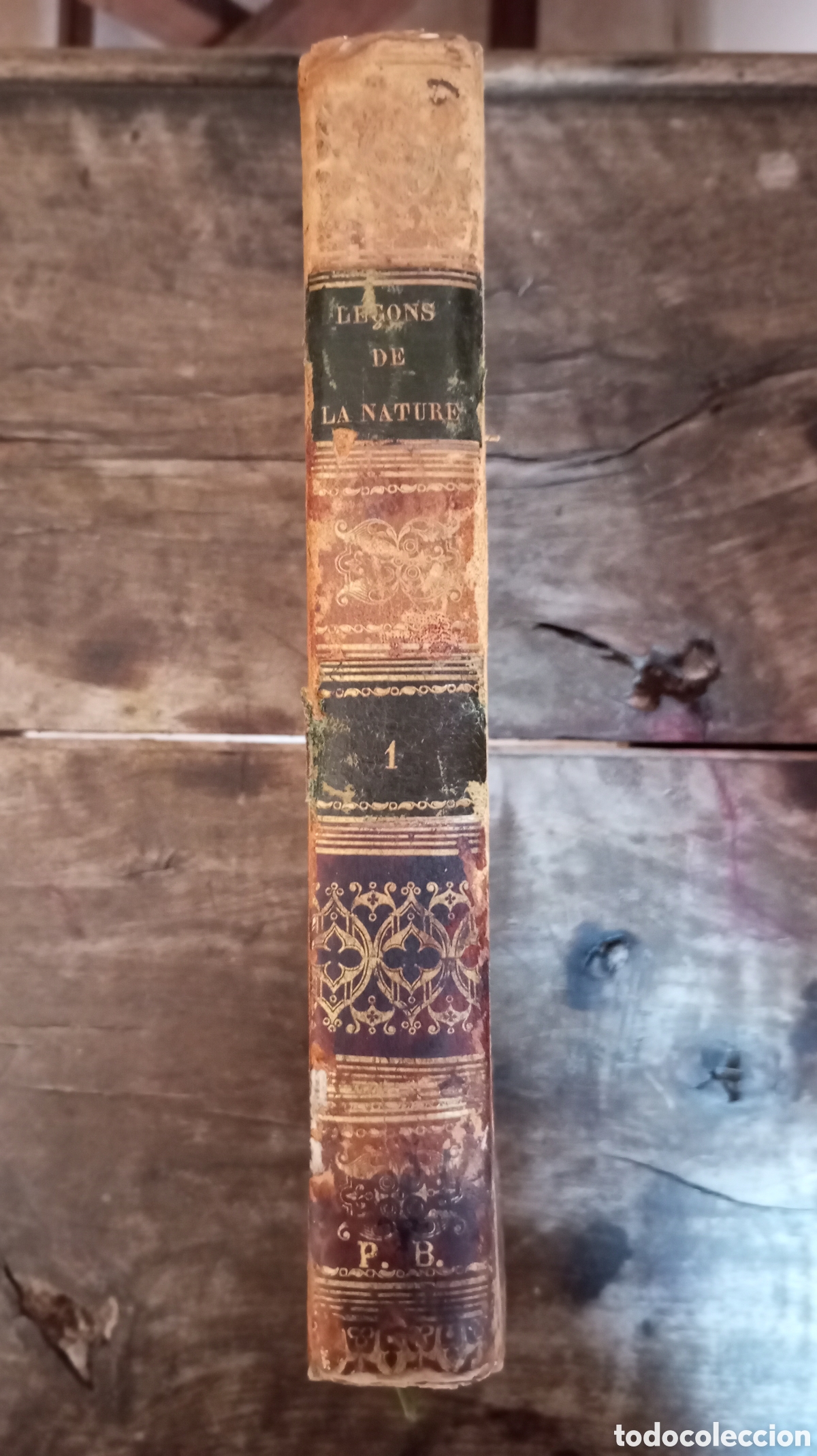 Libros de segunda mano: LES LE&Ccedil;ONS DE LA NATURE 1830 EX LIBRIS PAUL BARBOYON . - Foto 8
