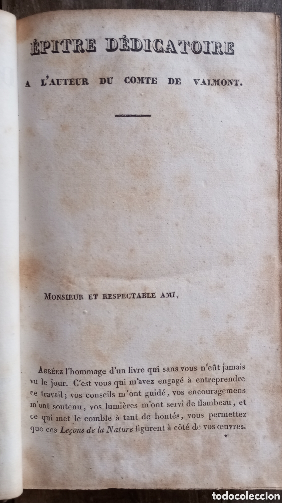 Libros de segunda mano: LES LE&Ccedil;ONS DE LA NATURE 1830 EX LIBRIS PAUL BARBOYON . - Foto 6