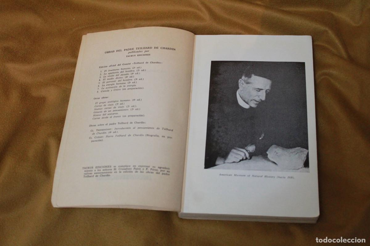Libros de segunda mano: La aparici&oacute;n del hombre,Teilhard de Chardin.Taurus. 1965. - Foto 3