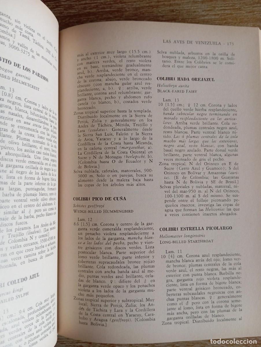 Libros de segunda mano: UNA GUIA DE LAS AVES DE VENEZUELA - Foto 3