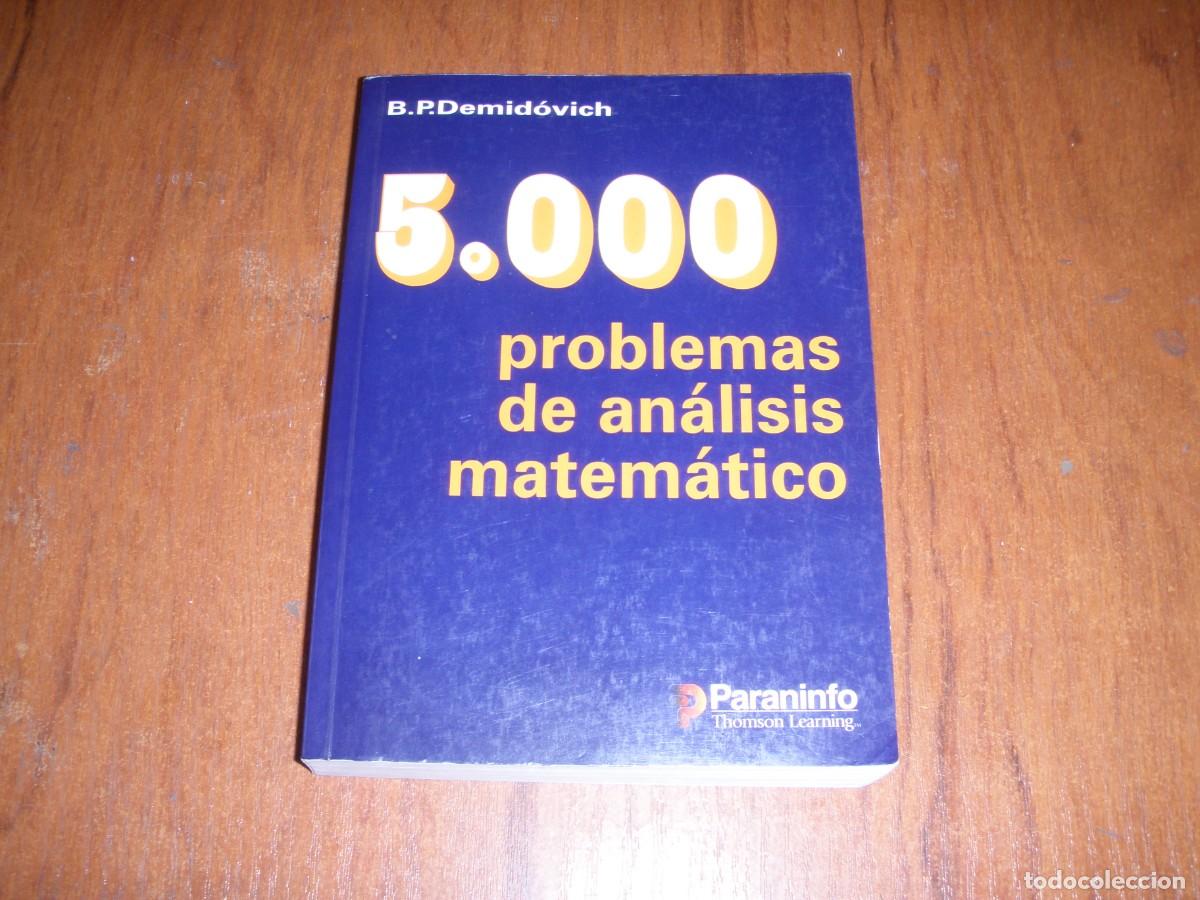 Libros de segunda mano de ciencias: 5000 PROBLEMAS DE AN&Aacute;LISIS MATEM&Aacute;TICO PARANINDO DEMIDOVICH - Foto 1