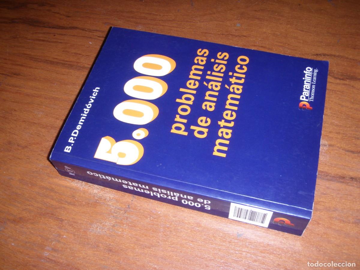 Libros de segunda mano de ciencias: 5000 PROBLEMAS DE AN&Aacute;LISIS MATEM&Aacute;TICO PARANINDO DEMIDOVICH - Foto 2