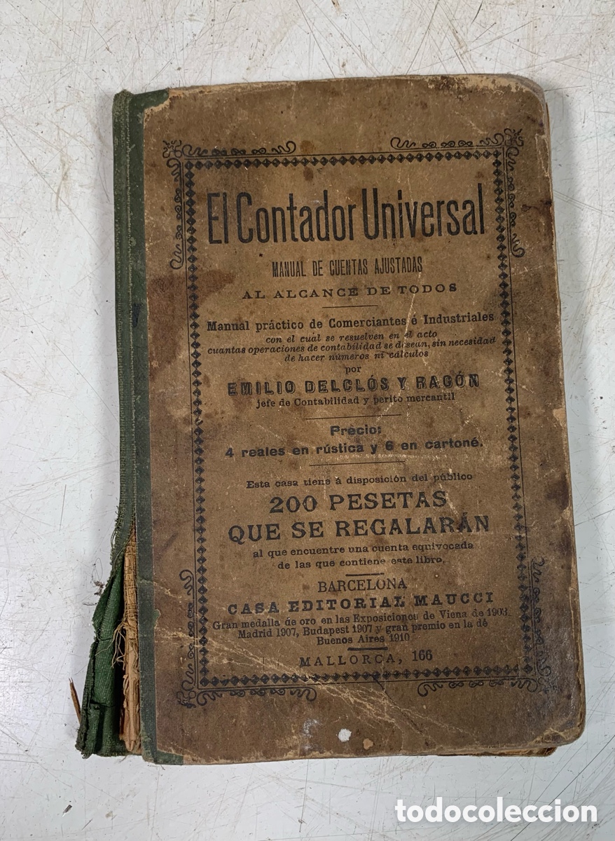 Libros de segunda mano de ciencias: 01_ libros el contador universal - Foto 3
