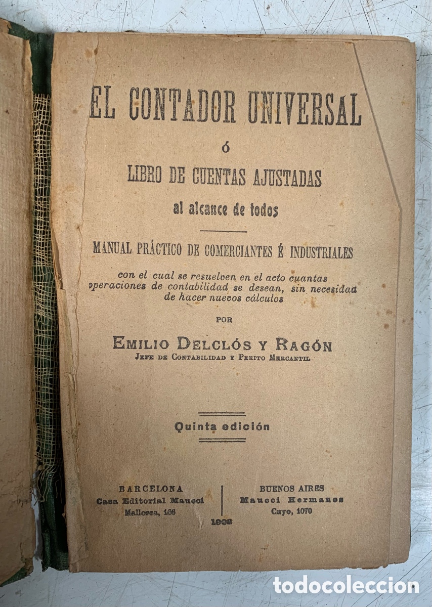Libros de segunda mano de ciencias: 01_ libros el contador universal - Foto 4