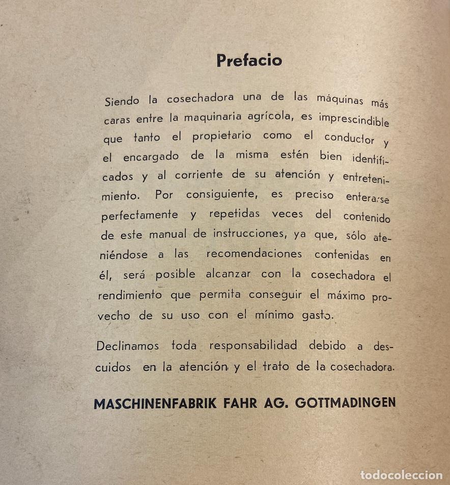 Libros de segunda mano de ciencias: PEQUE&Ntilde;O LIBRO - COSECHADORA AUTOMOTRIZ - MDL - 3685 / 603 - Foto 4