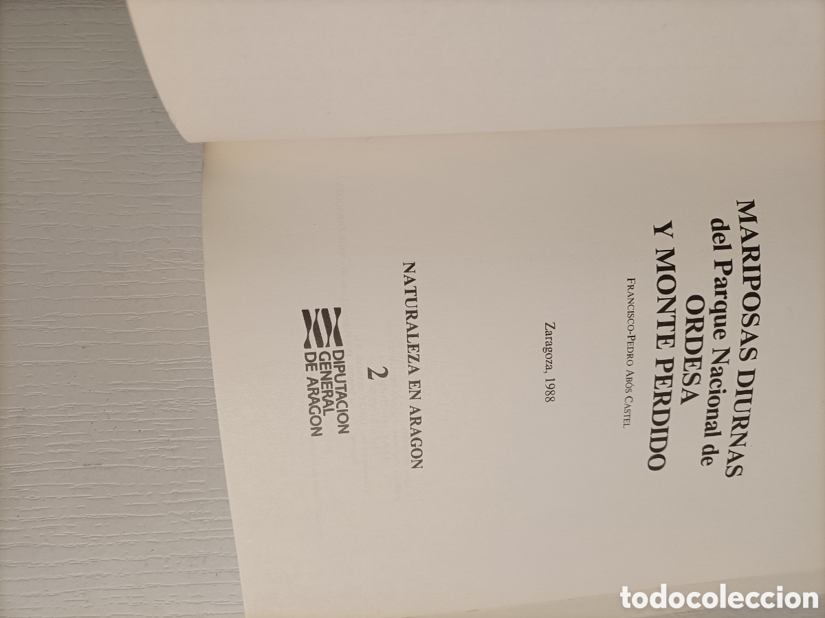 Libros de segunda mano: Mariposas diurnas del parque nacional de Ordesa y Monte Perdido. - Foto 7