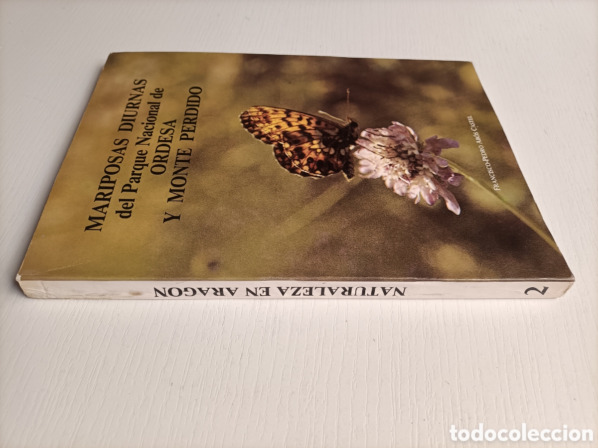 Libros de segunda mano: Mariposas diurnas del parque nacional de Ordesa y Monte Perdido. - Foto 1