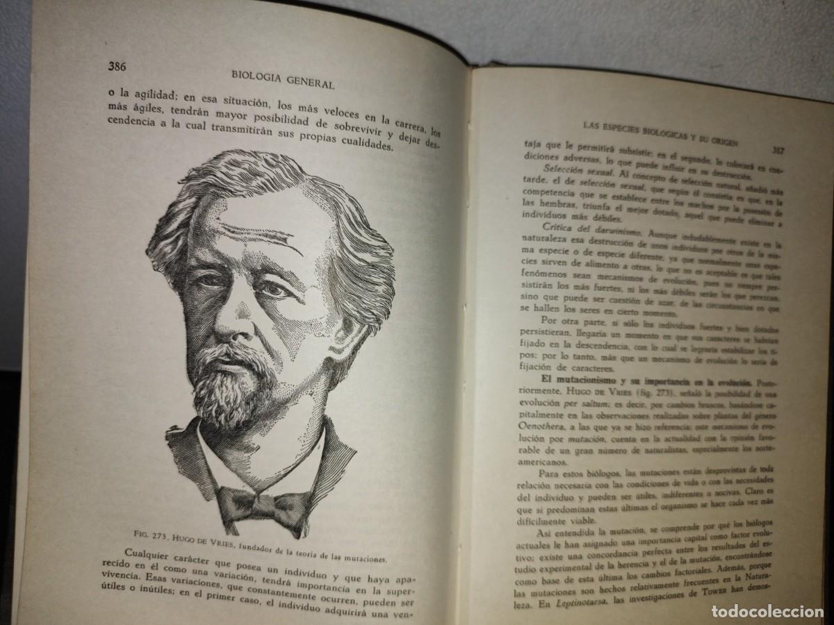 Libros de segunda mano: 100- BIOLOG&Iacute;A GENERAL - DR. JOS&Eacute; DE LILLE - 1971 - Foto 15