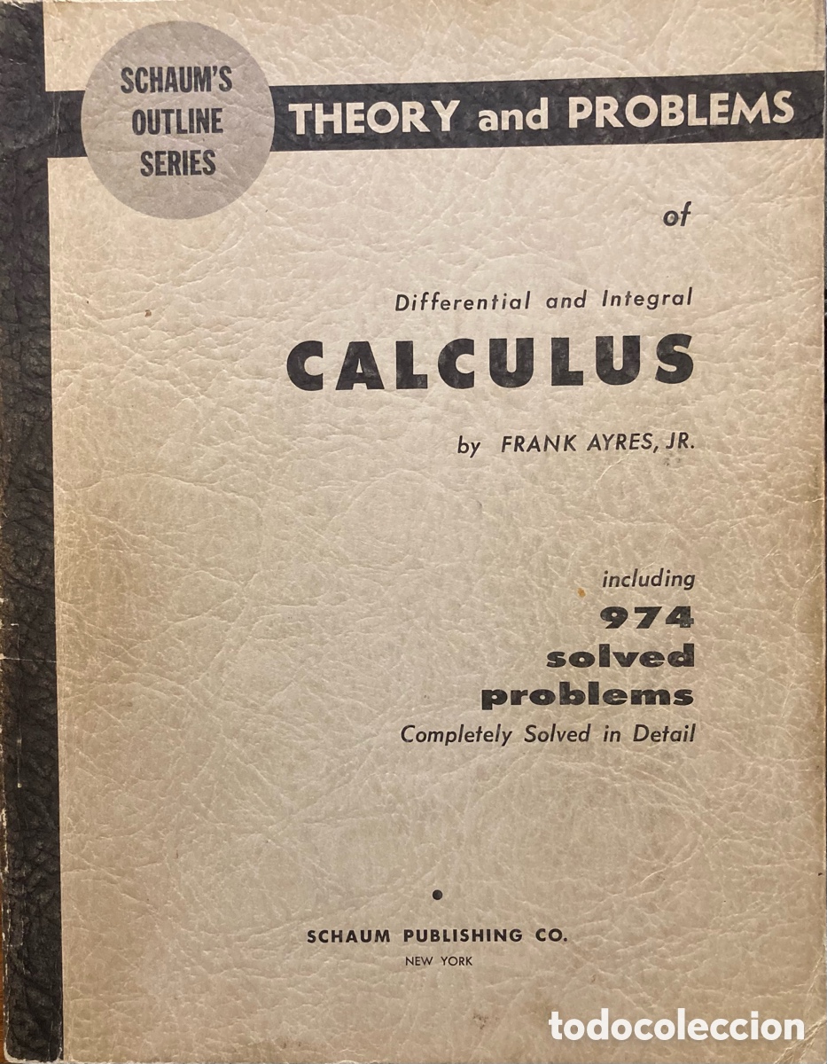 Libros de segunda mano de ciencias: Calculus. Theory and Problems. 974 solved problems- Schaum. NNYY. New - Foto 1