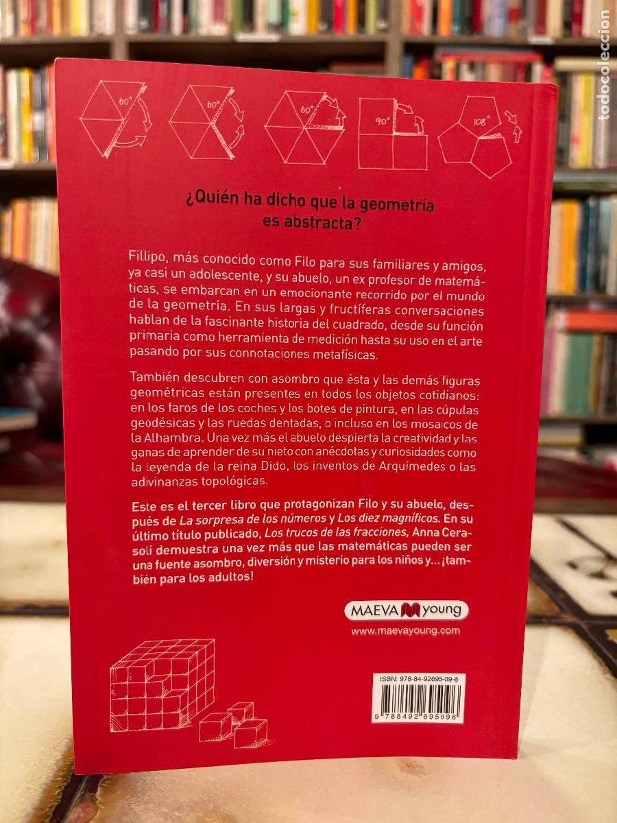Libros de segunda mano de ciencias: Mister Cuadrado. Anna Cerasoli. - Foto 2