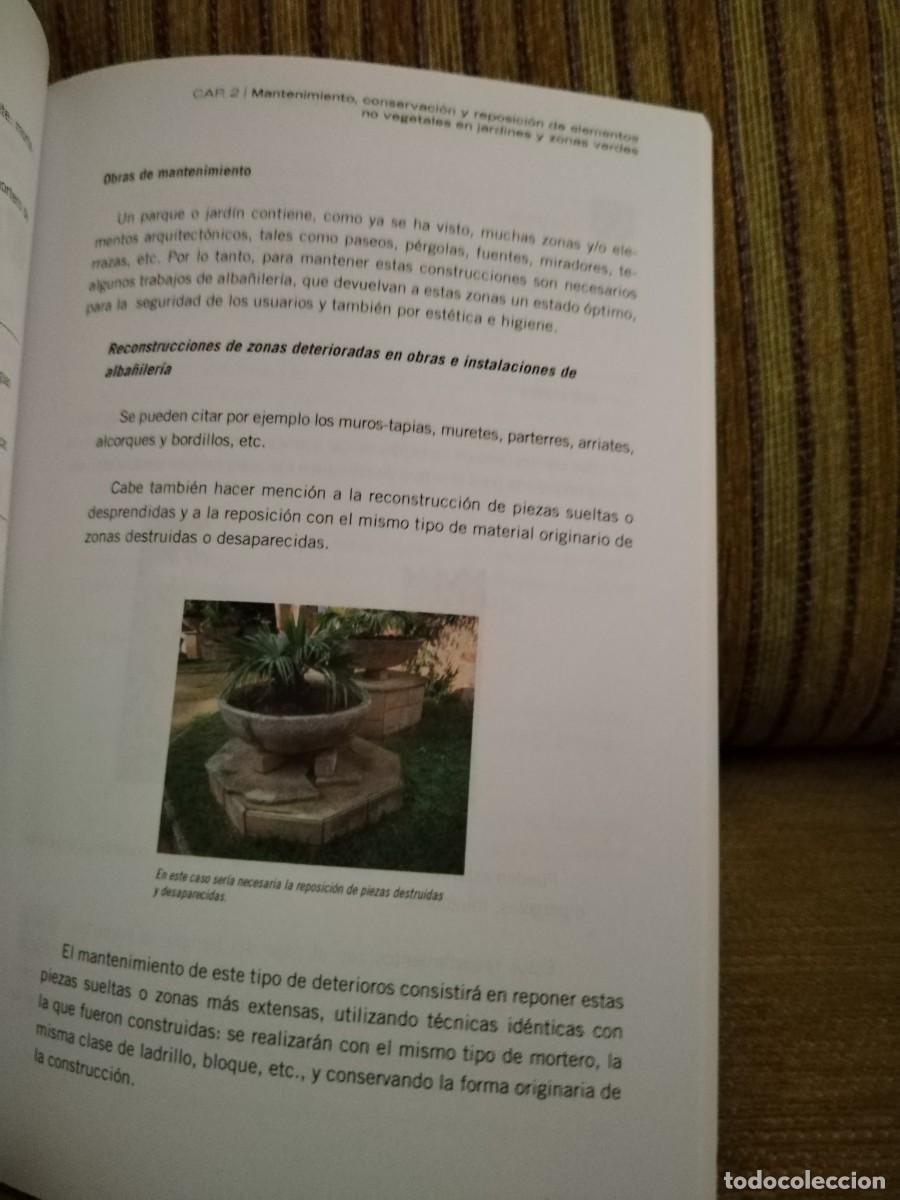 Libros de segunda mano: MANTENIMIENTO Y MEJORA DE ELEMENTOS NO VEGETALES - Foto 13