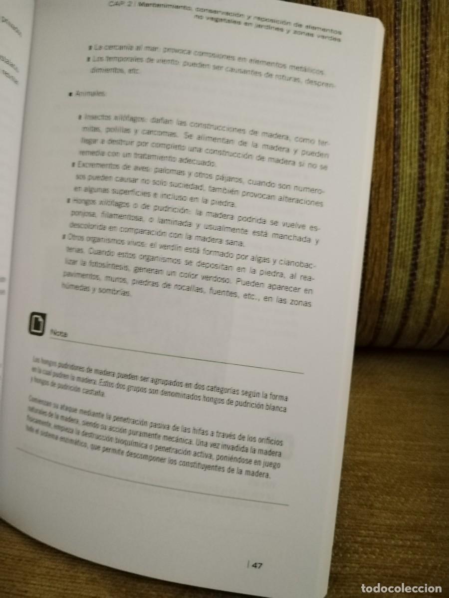 Libros de segunda mano: MANTENIMIENTO Y MEJORA DE ELEMENTOS NO VEGETALES - Foto 14