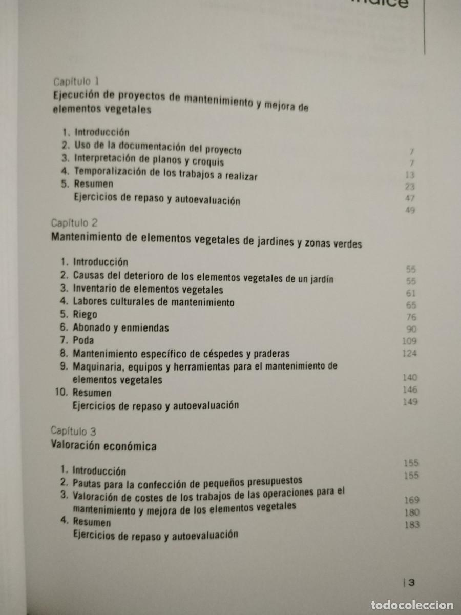 Libros de segunda mano: MANTENIMIENTO Y MEJORA DE ELEMENTOS VEGETALES - Foto 10