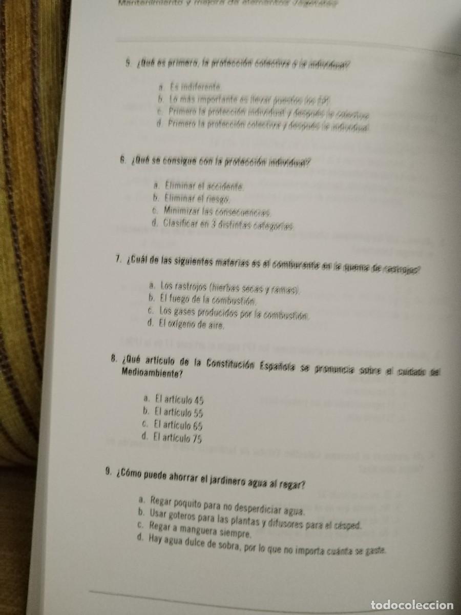 Libros de segunda mano: MANTENIMIENTO Y MEJORA DE ELEMENTOS VEGETALES - Foto 12