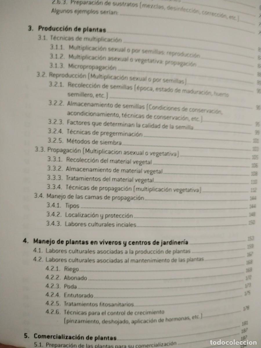 Libros de segunda mano: OPERACIONES B&Aacute;SICAS EN VIVEROS Y CENTROS DE JARDINER&Iacute;A - Foto 8