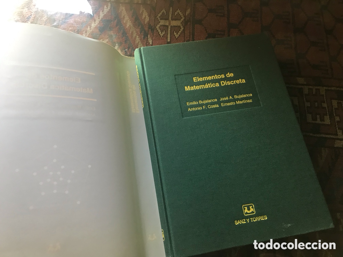 Libros de segunda mano de ciencias: Elementos de matem&aacute;tica discreta. Sanz y Torres - Foto 3