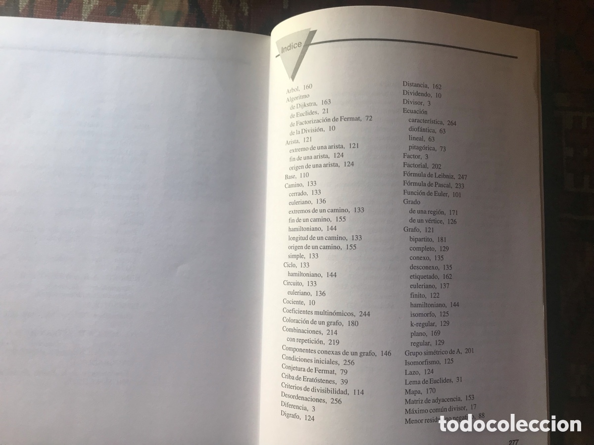 Libros de segunda mano de ciencias: Elementos de matem&aacute;tica discreta. Sanz y Torres - Foto 4