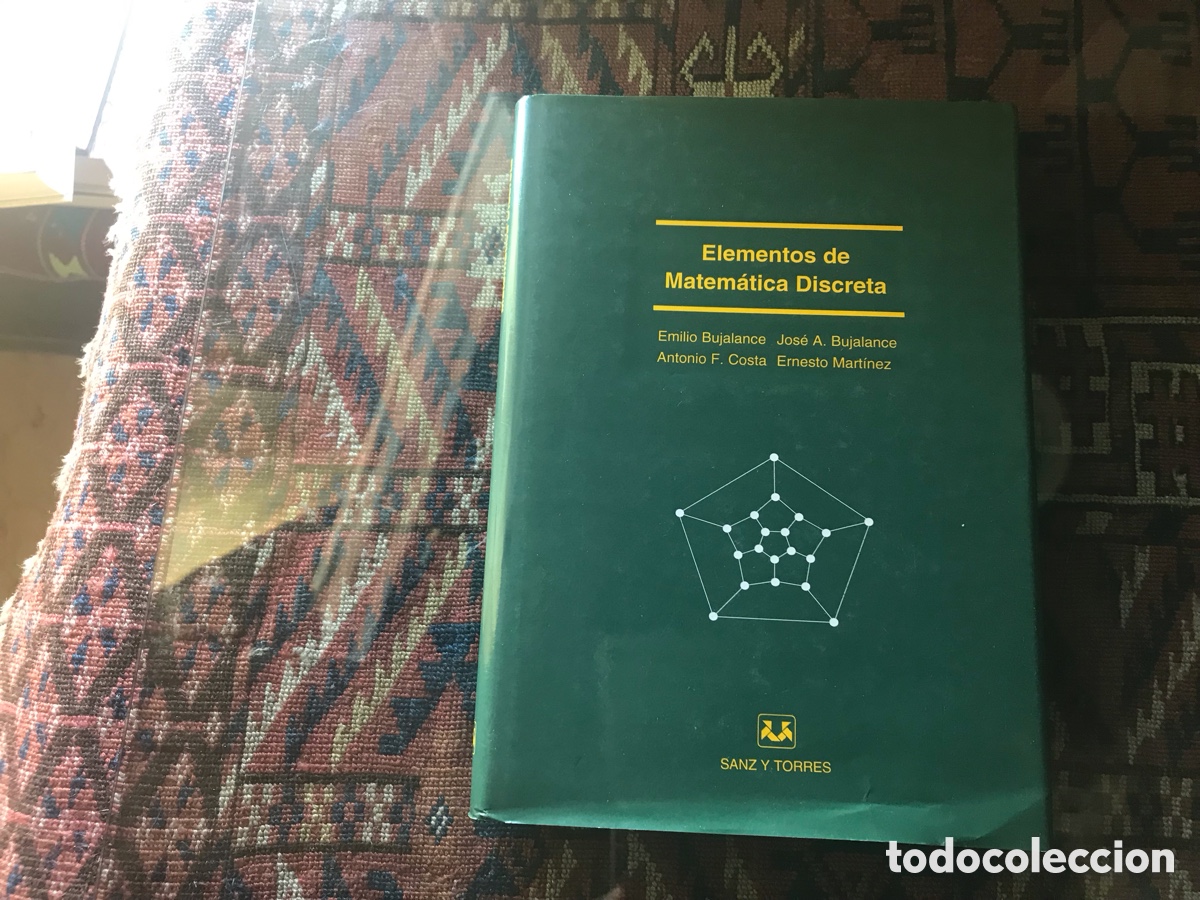 Libros de segunda mano de ciencias: Elementos de matem&aacute;tica discreta. Sanz y Torres - Foto 1