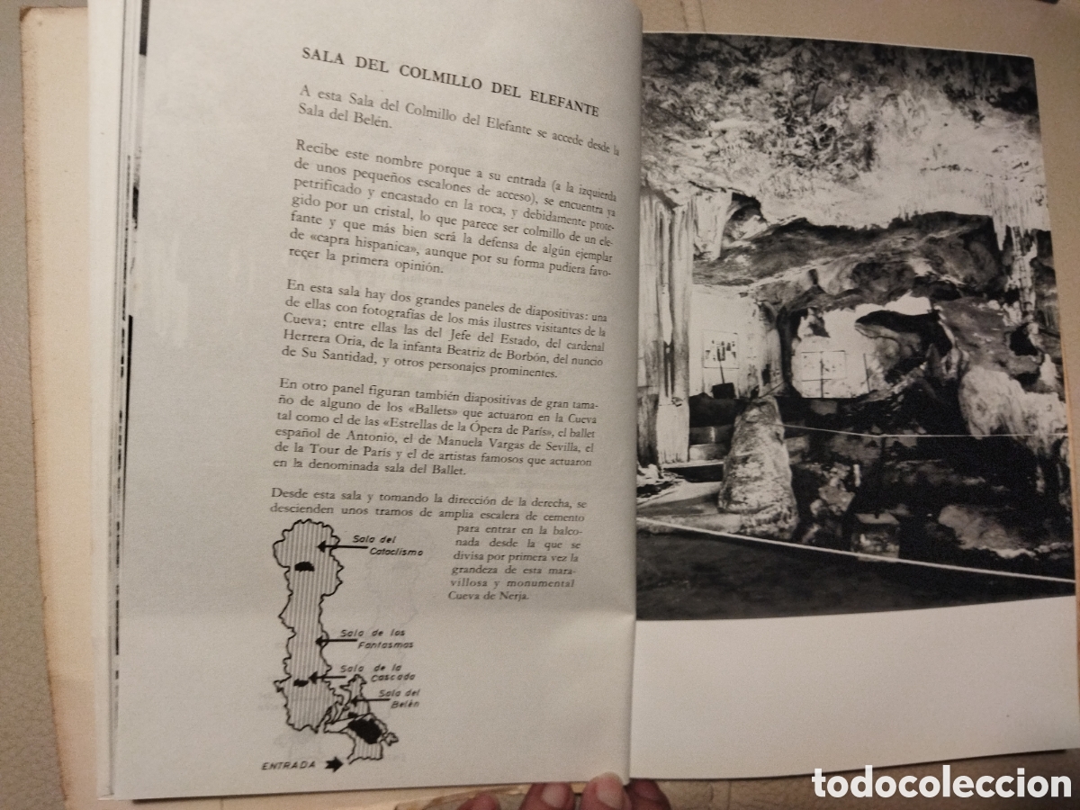 Libros de segunda mano: La cueva de Nerja / Ortega Rodr&iacute;guez, Eduardo - Foto 3