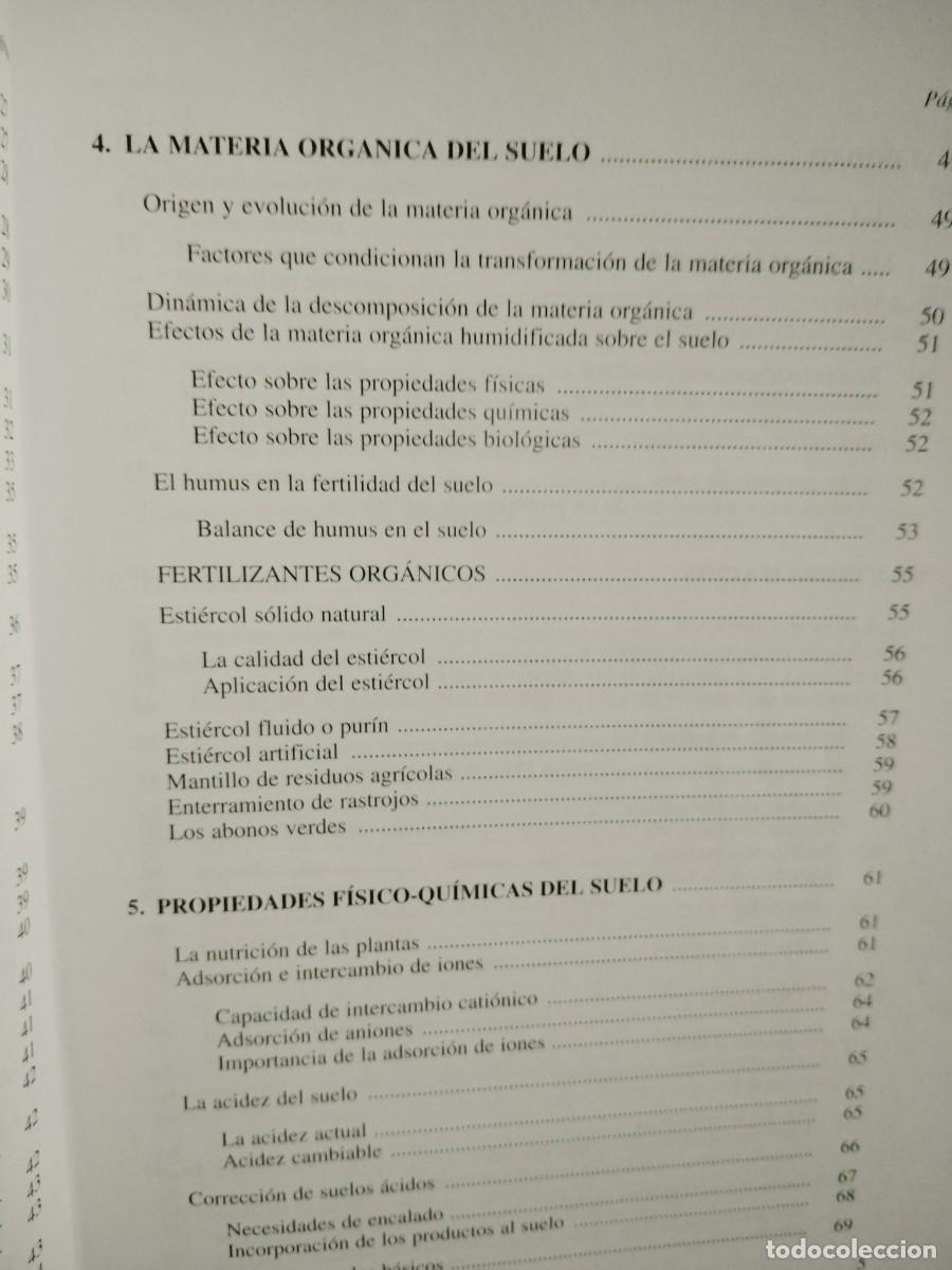 Libros de segunda mano: MANUAL PR&Aacute;CTICO SOBRE UTILIZACI&Oacute;N DE SUELO Y FERTILIZANTES - Foto 8