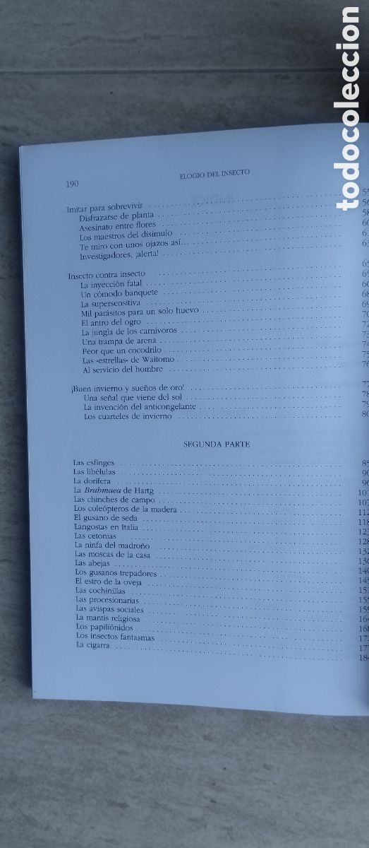 Libros de segunda mano: Elogio del insecto, Enrico Stella, editorial Ariel - Foto 4