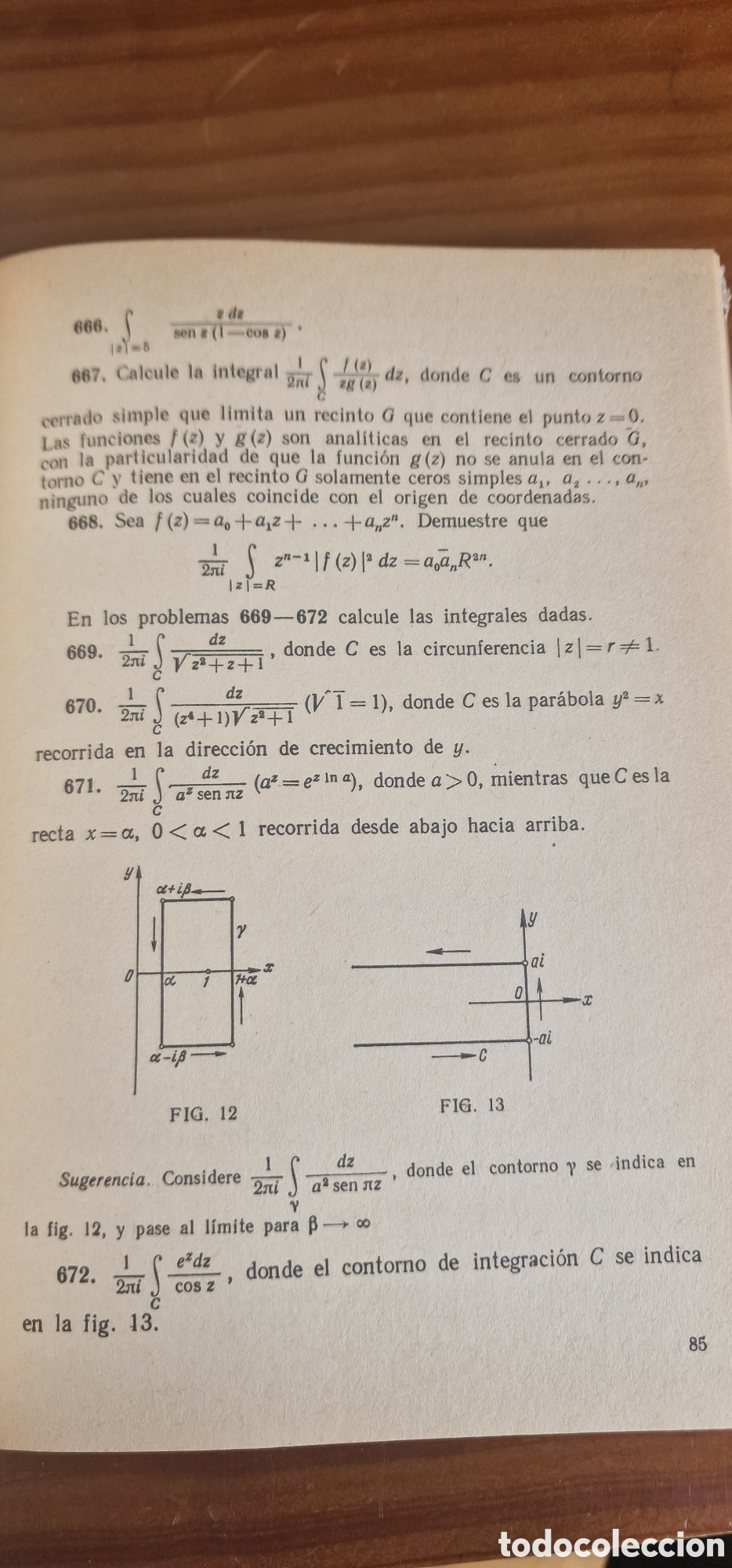 Libros de segunda mano de ciencias: Problemas sobre la teor&iacute;a de funciones de variable compleja - Foto 7